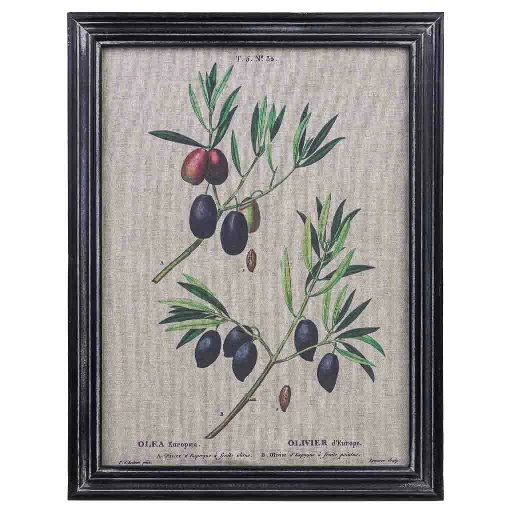 Quadro in tela stampata con cornice in legno, 33x43x1,8
