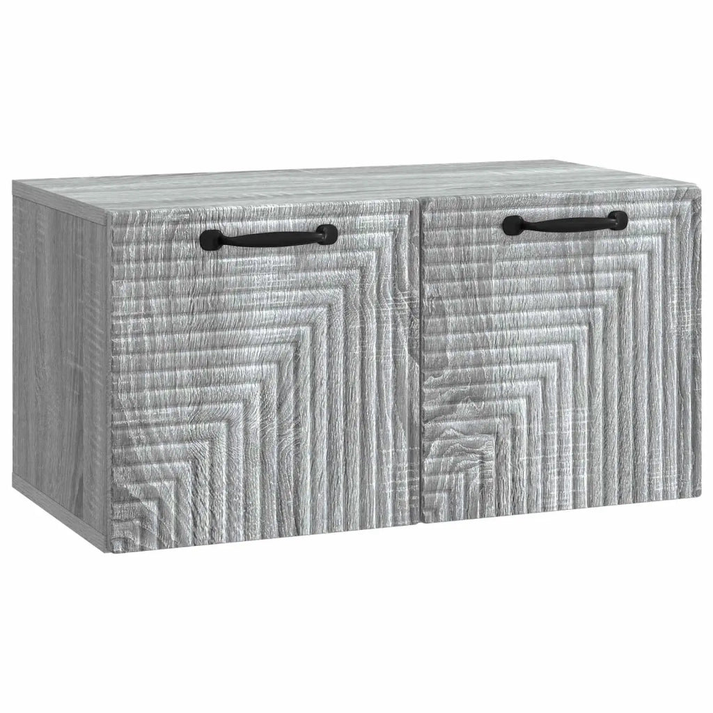 Mobile Porta TV da Muro Grigio Sonoma 59,5 x 31 x 30 cm 898711