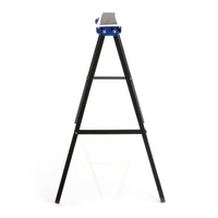 Set di 2 cavalletti pieghevoli di supporto in acciaio Capacità di carico di 250kg per coppia