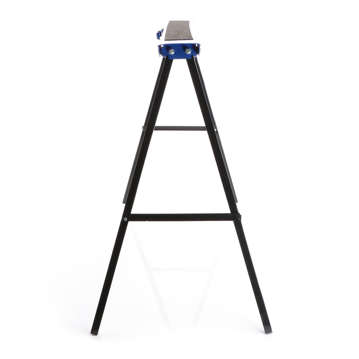 Set di 2 cavalletti pieghevoli di supporto in acciaio Capacità di carico di 250kg per coppia