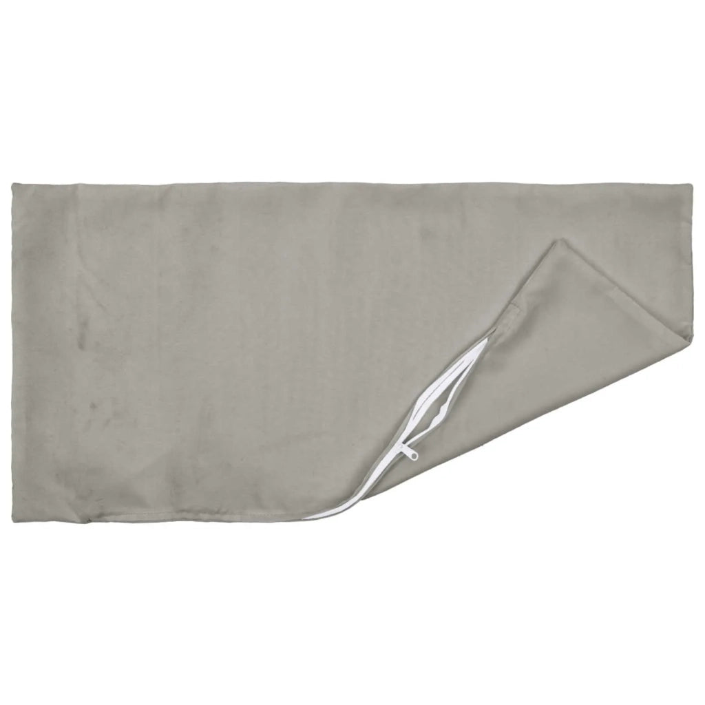 Federa 2 pcs HEERLEN Grigio 50 x 80 cm Poliestere 912045