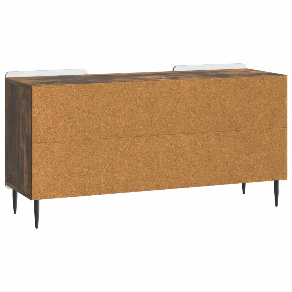 Mobile TV 102 x 34,5 x 52 cm Rovere Fumo Legno ingegnerizzato 894470