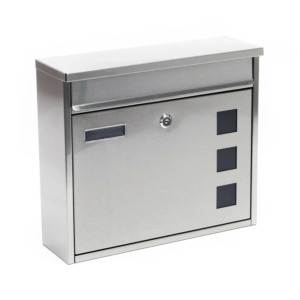 Cassetta postale di design cassetta postale in acciaio inox da parete 16_0000059