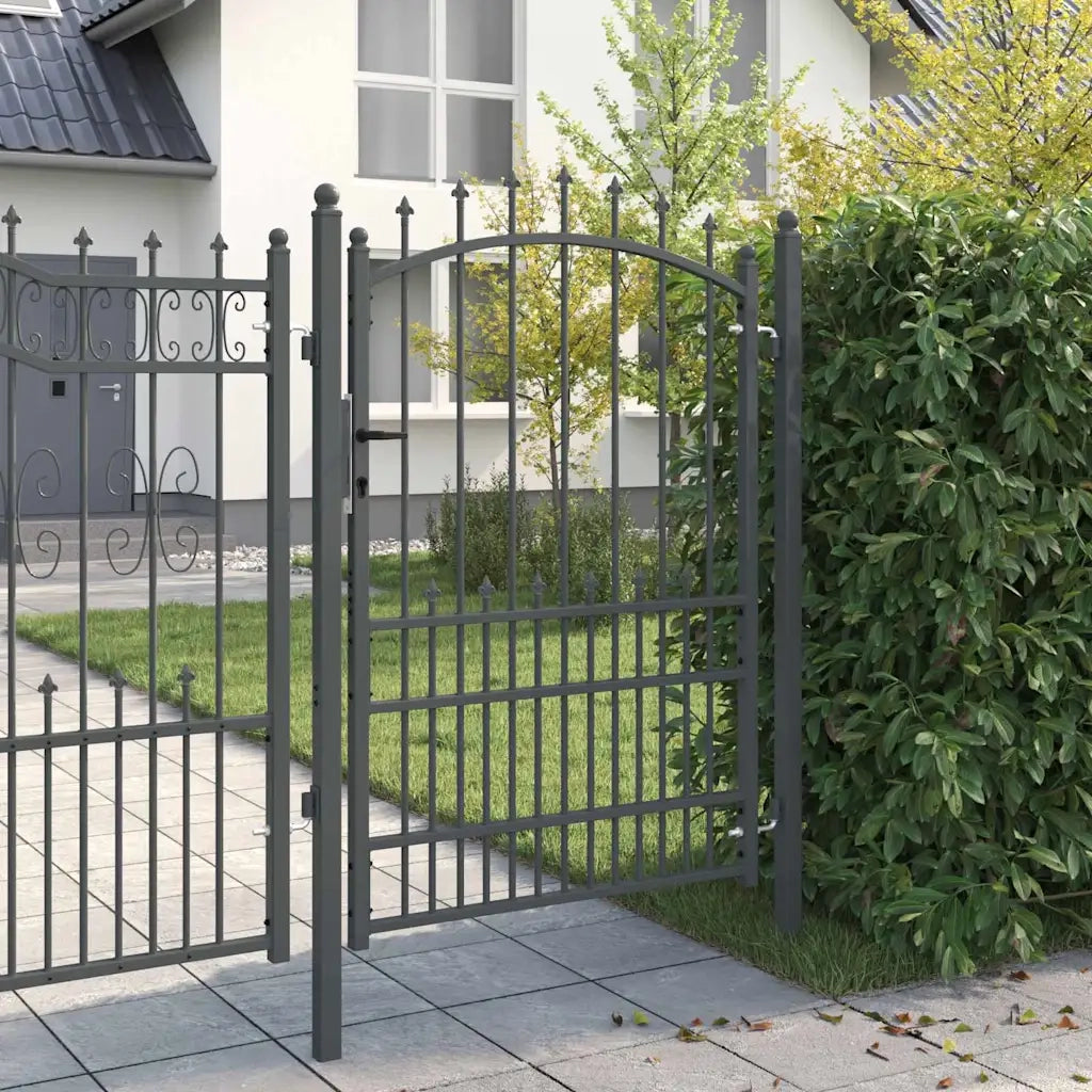 Cancello della recinzione con punte EMMEN 170 x 100 cm 42009020