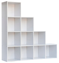 LIBRERIA MOD.CUBO 10 CM.121X29,5X121H BIANCO  PZ 1,0