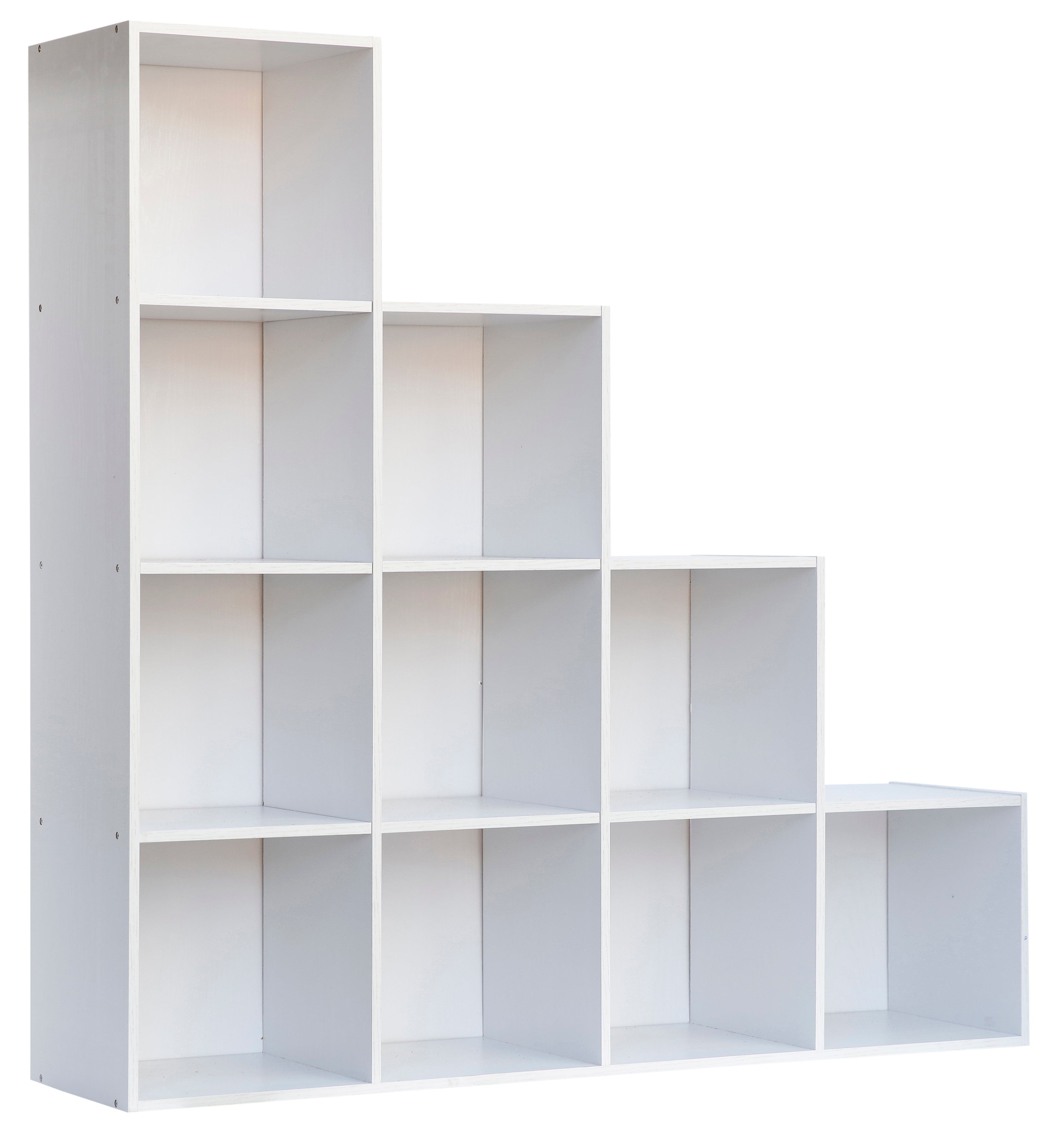 LIBRERIA MOD.CUBO 10 CM.121X29,5X121H BIANCO  PZ 1,0