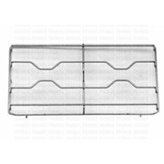 GRIGLIA 2 FUOCHI FILO CUCINA AREILOS CROMATA 438 X 260 - UNIVERSALE