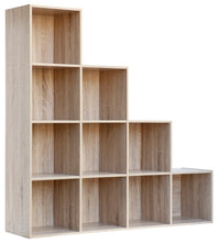 libreria cubo 10 121x29,5xh121 cm rovere cod:ferx.95622