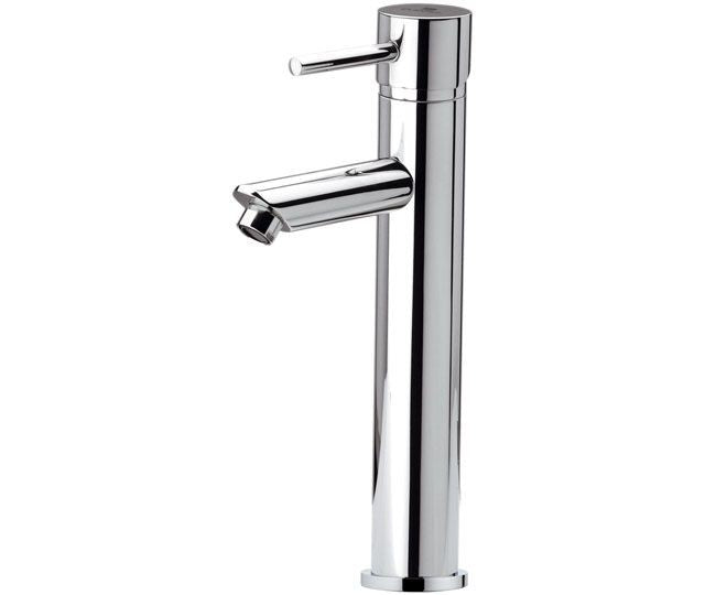Rubinetto lavabo alto senza scarico ideale per i moderni lavabi da appoggio. suvi, daniel rubinetterie
