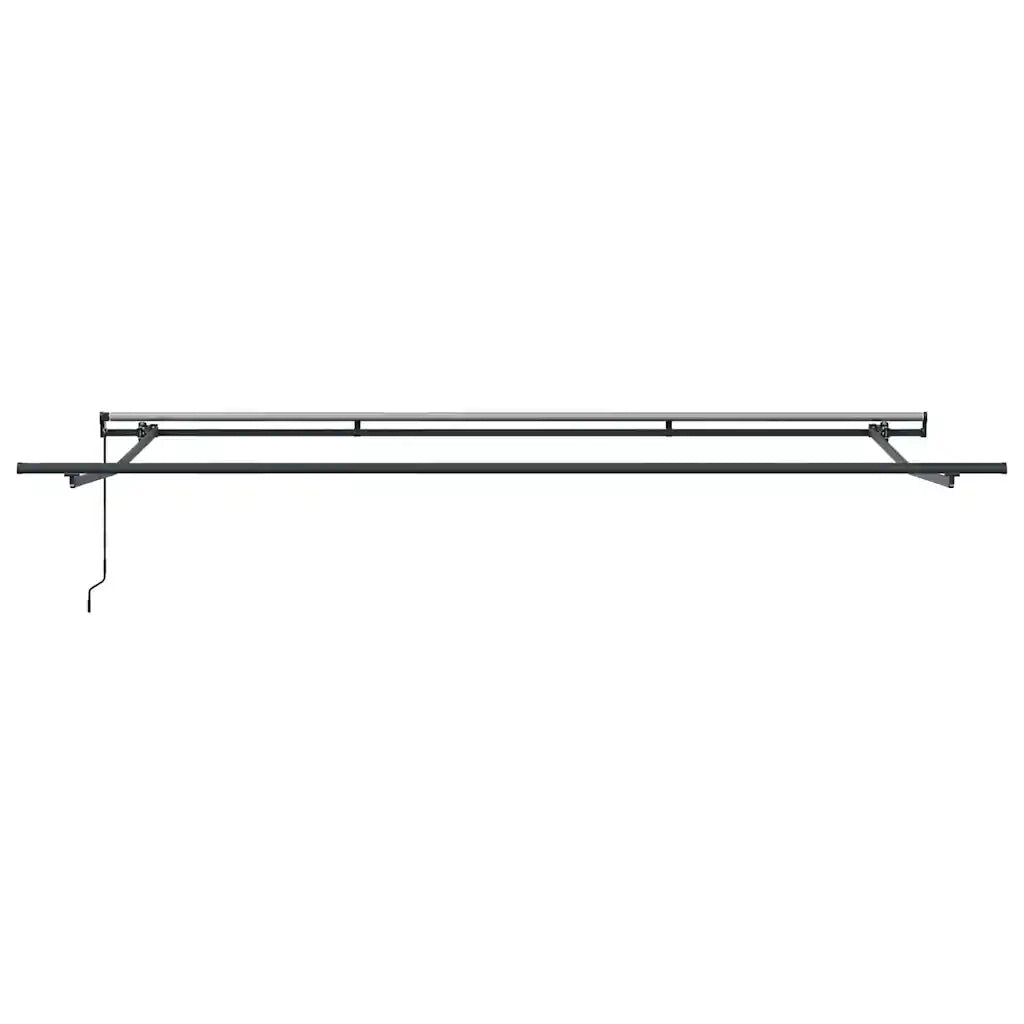 Tenda Sole Retrattile Manuale 500x300 cm Marrone