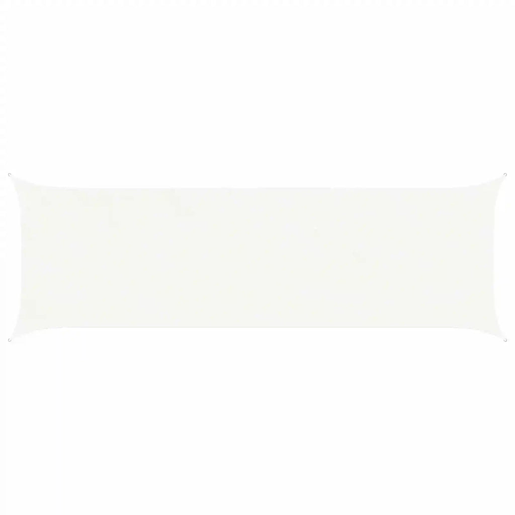 Vela da ombra solare Bianco 6 x 2 m 100% Poliestere Oxford