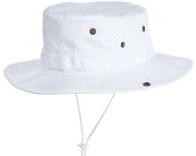 Cappello da sole pieghevole per uomo e donna, 58-60cm, cappello da sole da esterno, cappello da giungla, cappello da cowboy, bianco