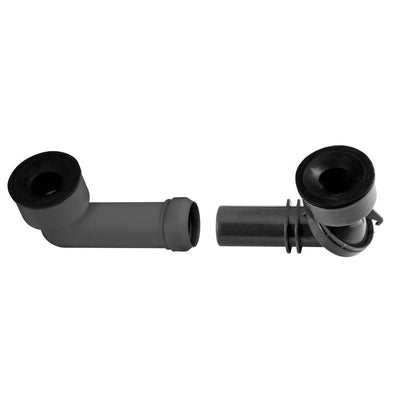RACCORDO UNIVERSALE SUPER KANNA PER CASSETTA WC ALTA- Diam. 32- BONOM- pezzi 1