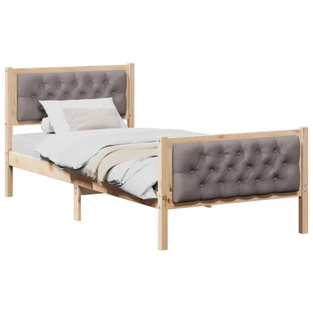 Struttura del letto Talpa 90 x 200 cm Pino massello 878427