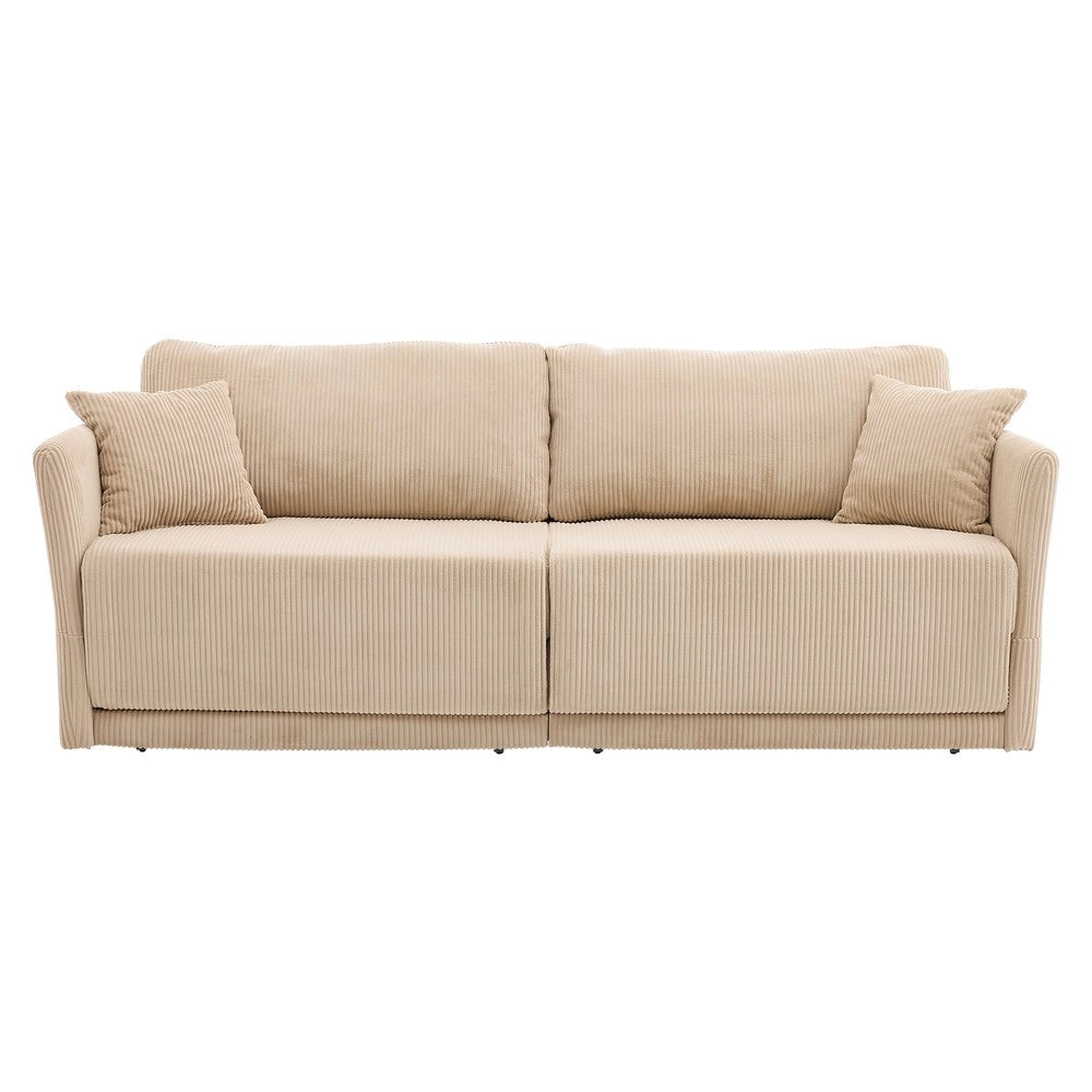 Divano letto ¨C Minimal ¨C tessuto grigio 140x200cm