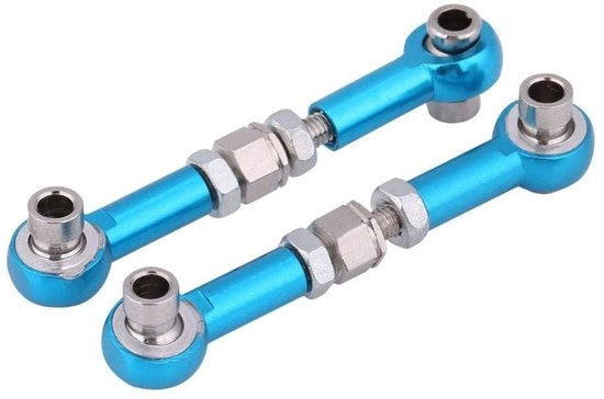 Manubrio in Alluminio di Alta Qualità - Lavorazione CNC - Accessorio Auto RC - Sostenibile - Compatibile con HSP 94122/94123 - Lunghezza 5cm - Manettino di Guida