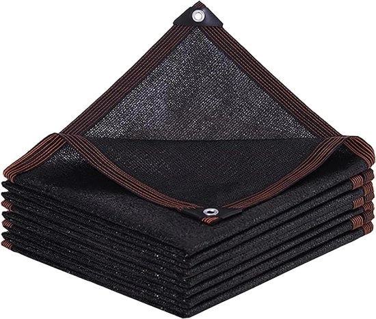 3 x 2 m tenda per ombreggiare terrazza - luce - 90% percentuale di ombra - resistente ai raggi UV - serra per giardino - nero