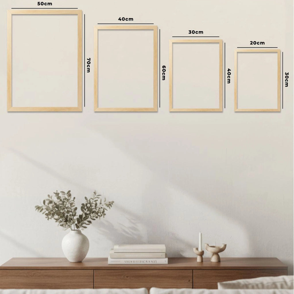 Menire, Quadro Materiale Struttura in Legno Nobilitato, 50x70h cm Multicolore