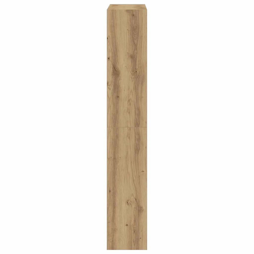 Mobile per scarpe-Scarpiera Rovere artigianale 80 x 21 x 125,5 cm