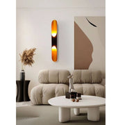 Trade Shop - Applique Da Muro Lampada Da Parete Moderno Attacco 2xg9 Ip20 Bianco O Nero Aq44 - Nero