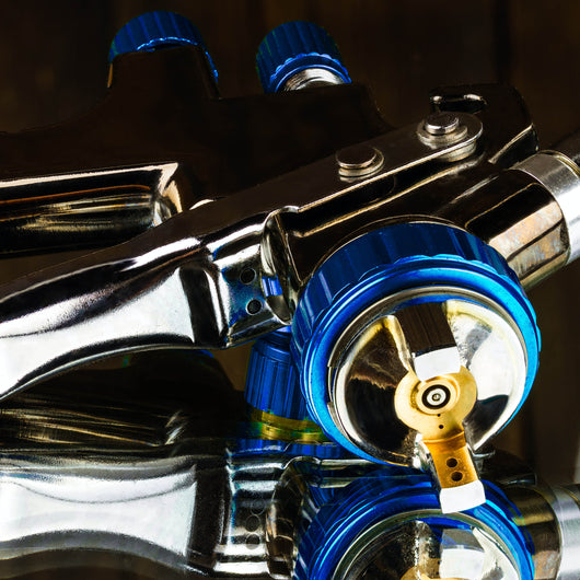 Pistola a spruzzo per verniciare LVLP 500ml Alluminio Serbatoio di alluminio, Ugello 1,4mm 1,5bar