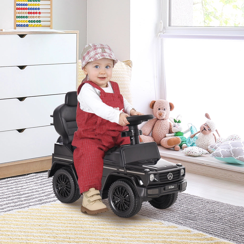 Correpasillo per Bambini Mercedes G350 ¨C zephmum ¨C Nero 85.5x40.5x95 cm
