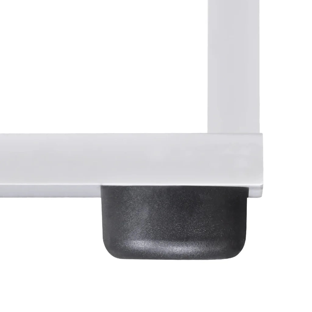 Libreria / Scaffale Espositore a Scala 142 cm Bianco cod mxl 8187