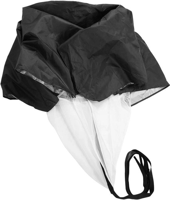 Paracadute per allenamento resistenza 5-15 kg - Allenamento velocità - Calcio - Cintura regolabile - Portatile - Borsa di trasporto - Allenatore velocità