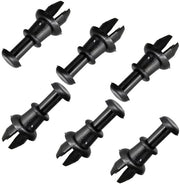 Clip per cassetta porta bagagli 6 pezzi - Haken per cassetta porta bagagli - Sostegno per cinture di bagaglio - Leggero e duraturo - Materiale di alta qualità - Kunststof - Compatta e impermeabile - Clip per bagaglio
