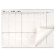 Calendario da Parete 60 Fogli - Calendario Mensile - Pianificatore degli Appuntamenti - Lista dei Compiti - 24,5x17,5 cm - Carta di Alta Qualità - Libro di Pianificazione