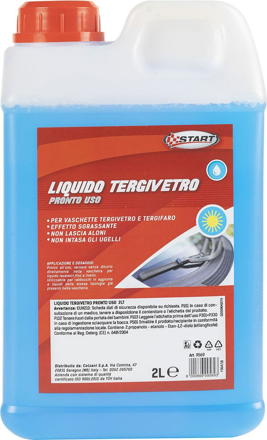 Liquido tergivetro profumato neutro 2L effetto sgrassante