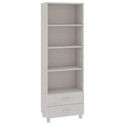Buffet credenza cassettiera armadio mobile contenitore organizer per cucina soggiorno salotto 60 x 35 x 180 cm legno massello di pino bianco 02_0032129