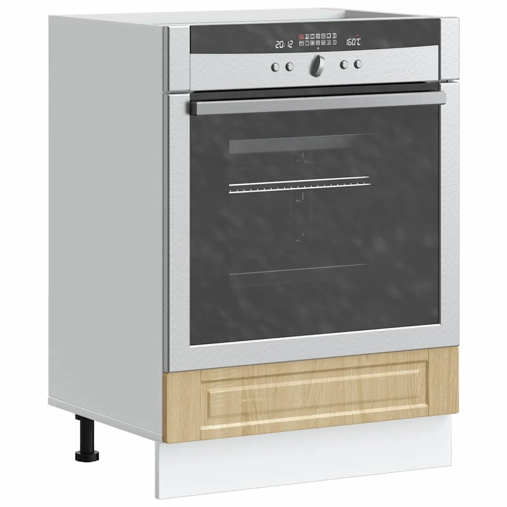 Pensile da cucina | Armadio per Forno Porto Rovere Sonoma in Legno Multistrato