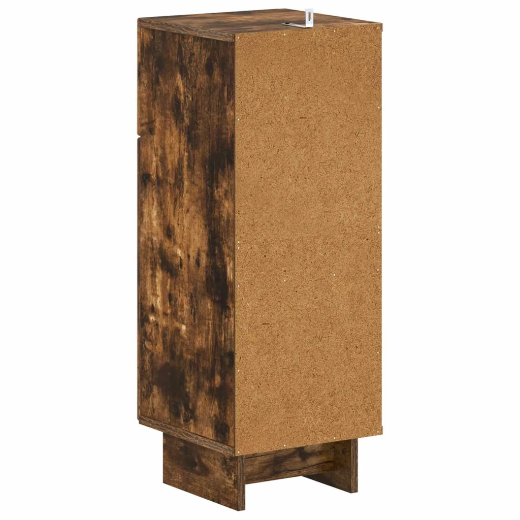 Mobiletto da Bagno EDE Rovere Fumo 30 x 31 x 80 cm 895950