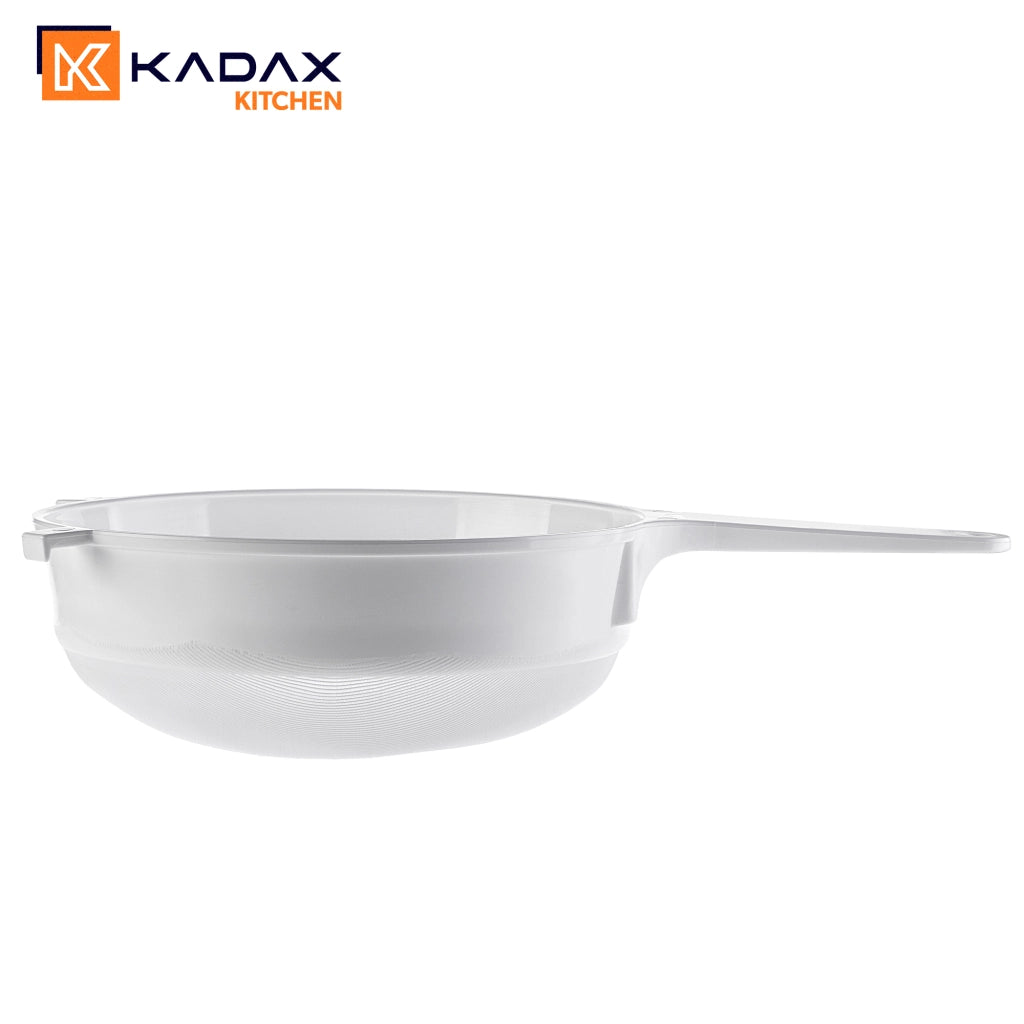 Colino a maglie fitte KADAX per farina, latte, zucchero a velo, da cucina, in plastica, 25 cm, 250 mm