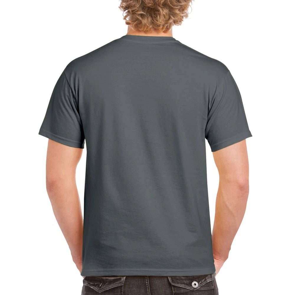 T-shirt zanzibar a manica corta colore antracite 100% cotone *** misura large - l, confezione 1