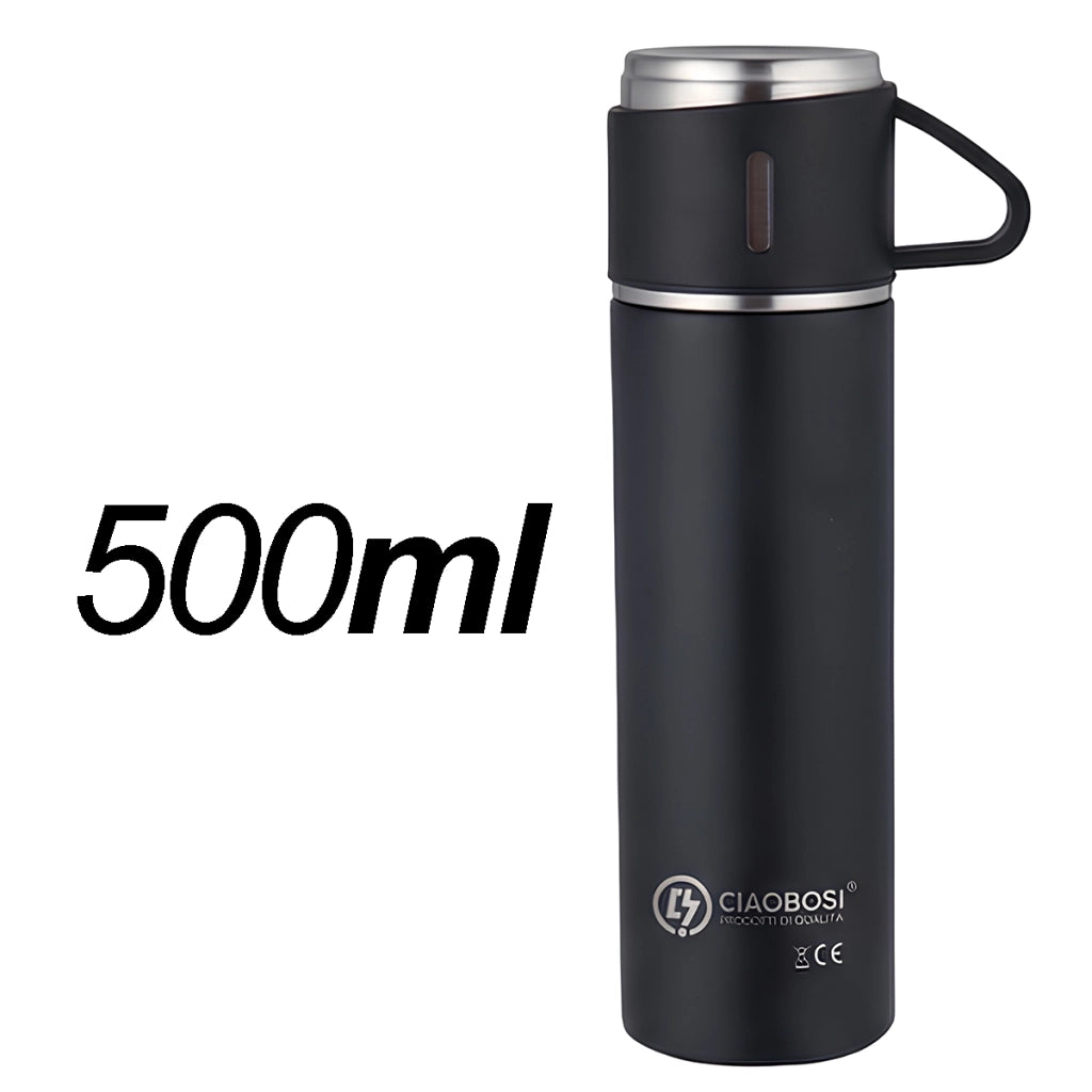 Borraccia Termica Sottovuoto 500ml con Filtro per Tè Nero Avizar