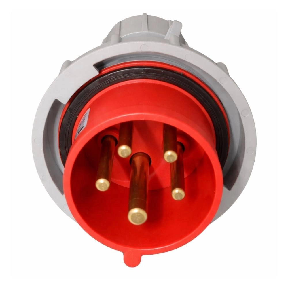 Spina industriale ecova ip67 3p+n+t 415v per impianti e cantieri *** ampere 16 ampere, confezione 1