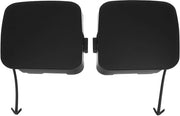 Copertura per Trekhaak per 2 pezzi - Compatibile con Toyota RAV4 2009-2012 - Materiale in Plastica - Facile da Installare - Lunga Durata - Copertura per Bumper