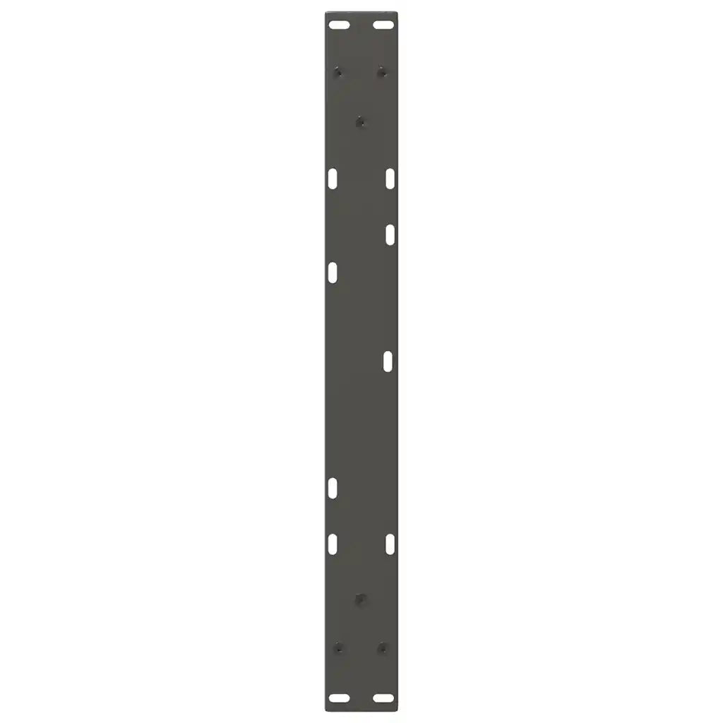 vidaXL Gambe per Tavolino da Caffè a Forma di V 2 pz Antracite 70x(42-43,3) cm Acciaio