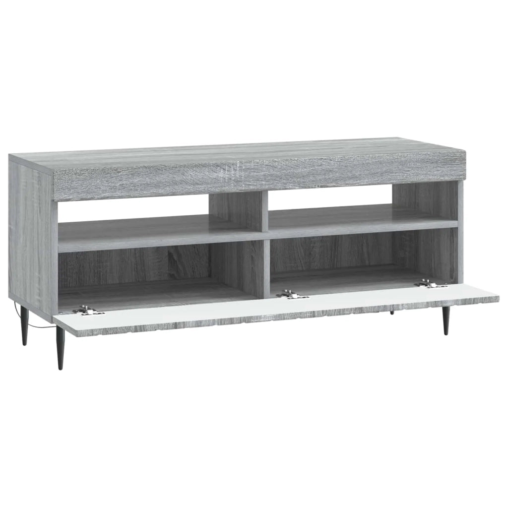 Mobile TV LED Sonoma grigio Legno ingegnerizzato 896551