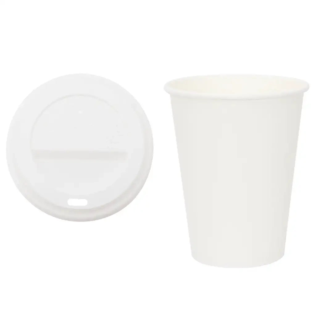Tazze da Caff¨¨ in Carta con Coperchi 1000 pz 12oz 300 ml CFW2154369