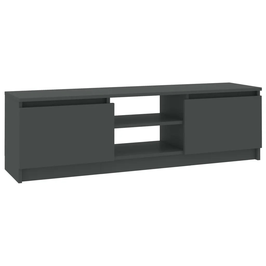 Mobile Porta TV Grigio 120x30x35,5 cm in Legno Multistrato 800569
