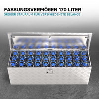 Baule porta attrezzi in alluminio mandorlato Cassa portautensili