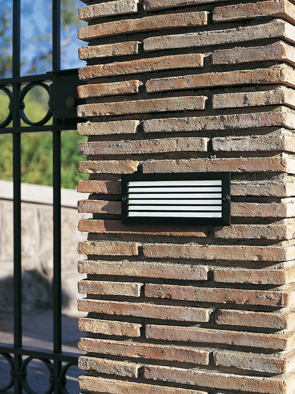 Lampada Segna Passo Rettangolare da Incasso a Parete a LED 10W 3000K Sovil Bianco