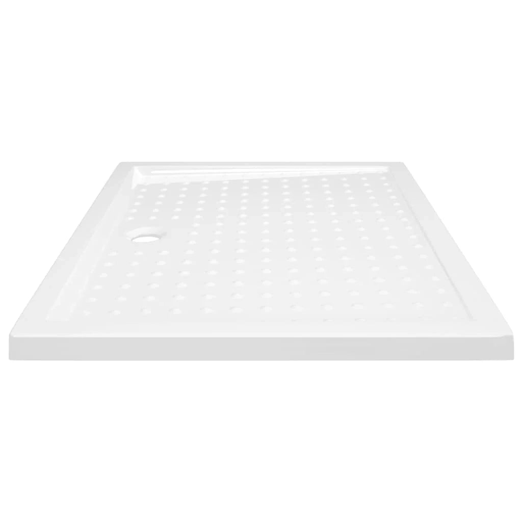 Piatto doccia con gommini piatto doccia piatto doccia bagno interno casa antiruggine antiumidità 80 x 100 cm ABS bianco 02_0001941