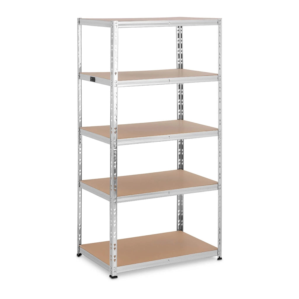 Ripiani per carichi pesanti 90 x 60 x 180 cm supporti 5 x 175 kg grigio 14_0008094