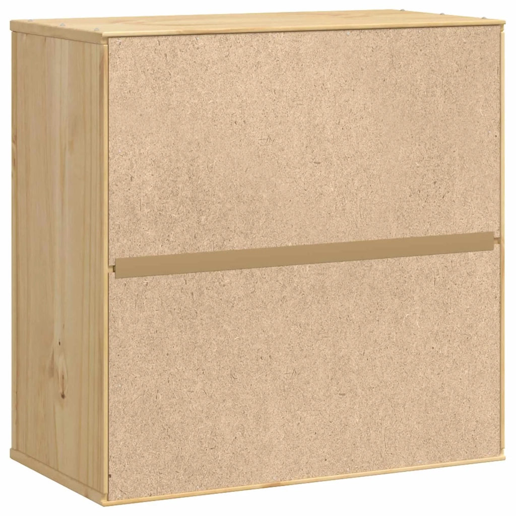 Armadietto SKI Marrone Miele 60 x 32 x 60 cm Pino massello
