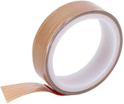 Tappetina PTFE Resistente al Calore fino a 300°C - Isolante Termico Autoadesivo - Lunghezza 10 m - Diametro 0,18 mm - Adatto per Macchine per Sigillaggio a Vuoto - Barriera Critica per Elementi di Riscaldamento - Tappetina Resistente al Calore