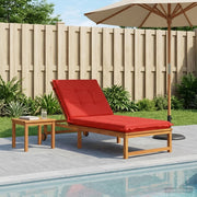 Cuscino per Lettino GEMERT 100% Poliestere Rosso 947481
